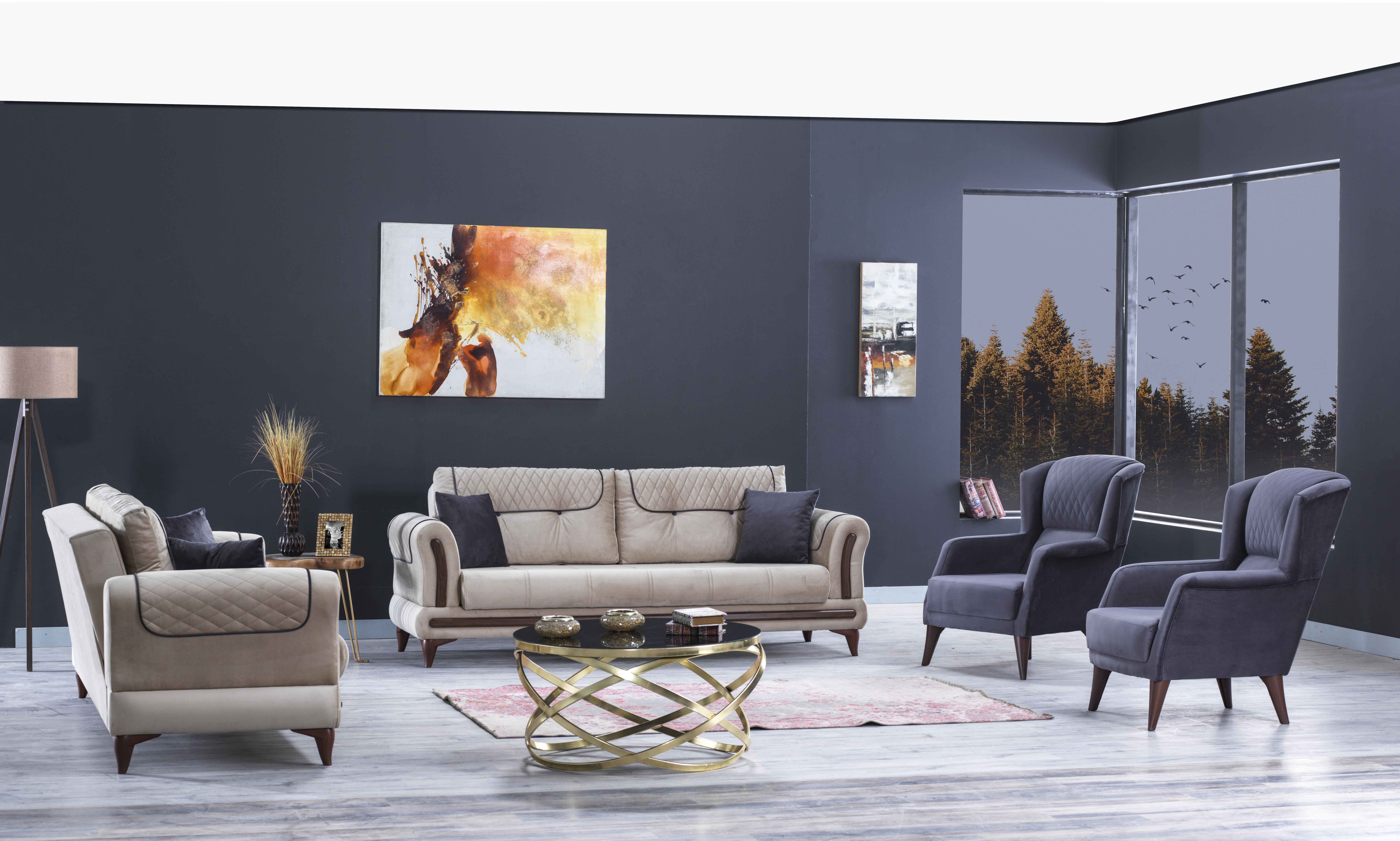 Bergama Sofa Set